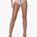 Mila Marutti Sheer Tights for Women - Pantyhose Stockings with Lace Top 20Den Size L