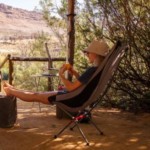 Naturehike Folding Camping Chair, Lightweight High Back Portable Compact Chair, Large Heavy Duty 330lbs for Adults, Hiking Camp Backpacking Festival Travel Beach Picnic Fishing with Storage Bag, Brown