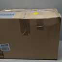 RELEANY Area Rugs 8ft Washable Non-Slip, Floral Vintage Distress Print Pattern Medallion Carpet for Living Room Bedroom Dining Room, Brick Red Rust Neutral Brown Burnt Orange