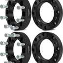 SCITOO 4PCS 8x6.5 to 8x180 Wheel Adapters 1.5 inch 14x1.5 Studs fit for 2001-2010 for Silverado 2500HD 2001-2007 for Silverado 3500 Wheel Adapters Kit 8x165.1mm to 8x180mm 130mm Center Bore 8 Lug