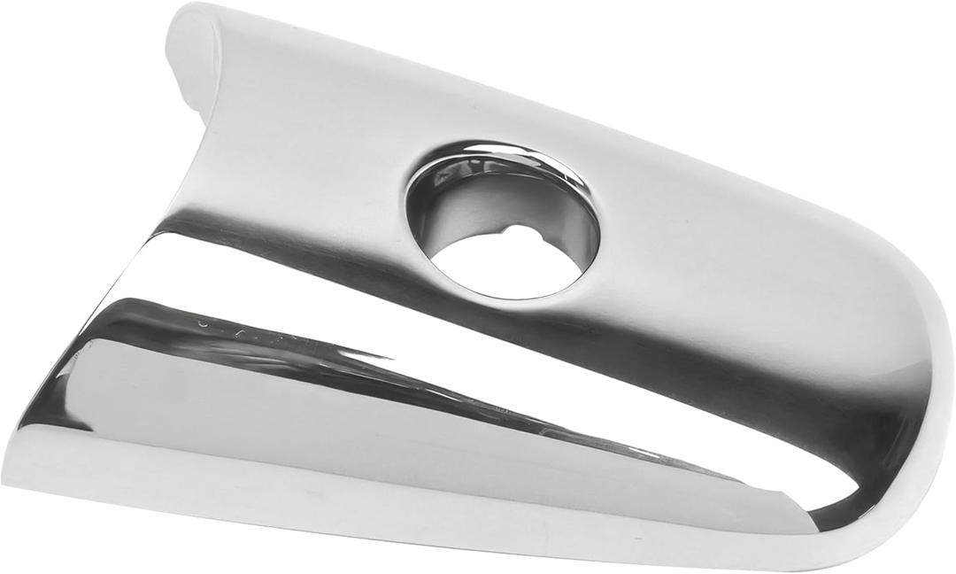 Door Handle Cover Fit for NISSAN Armada 2017-2020 80646-1BA0A for Infiniti QX60 QX70 QX80 2014-2019 EX35 FX35 FX50 QX50 QX56, Left Driver Front Outside Exterior Car Door Handle Escutcheon with Keyhole