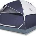 CAMEL CROWN Tents for Camping 2/3/4/5 Person Camping Dome Tent, Waterproof,Spacious, Lightweight Portable Backpacking Tent for Outdoor Camping/Hiking (Navy blue/grey)