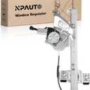 Front Driver Side Power Window Regulator with Motor Replacement for 2000 2001 2002 2003 2004 2005 Buick Lesabre Custom Limited Sedan, Left, 741-762