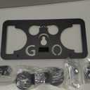 License Plate Holder Front Bumper Mount Bracket Compatible with 2005-2013 C6 Chevy Corvette Stingray No Drilling Installs in Seconds,Front Bumper License Plate Mounting Kit