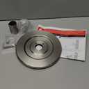 Shower Faucet Trim Kit Compatible with Moen Fit Chateau Valve Only, Pull-on Push-off Design Knob Handle, Brushed Nickel