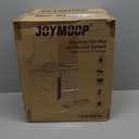 JOYMOOP Mop and Bucket with Wringer Set, Flat Squeeze Mop Flat Head, Dust Mops for Wall Cleaner with Long Handle, Hands-Free Microfiber Mops for Floor Cleaning - White (Large White Bucket #2 + 60" Flat Mop + 4 Pads)