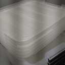 IRIS USA 19 QT Plastic Storage Box with Lid and Latches - 6 Pack - BPA-Free, See-Through Organizing Solution, Durable Nestable Stackable Containers, Secure Pull Handle - Clear