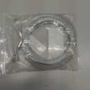 100 Foot Steel Replacement Cable Fit for TranzSporter Ladder Hoist, 200 and 250 Pound Platform Elevator 5/32" Galvanized Cable with Braided Eyelet End, TP-250, LH200, LH2000 Hoists Cable