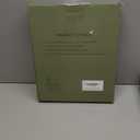 ZICOTO Decorative File Organizer Box Set of 2 - Collapsible Linen Filing Cabinets w/Handles Are Perfect to Store all Your Documents & Hanging File Folders - Portable Easy Slide Crates with Lid (Sage)