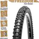 MOHEGIA Mountain Bike Tires Set: 2-Pack 20/24/26x1.95 Inch Folding Replacement Bicycle Tires and Pair Inner Tubes with Tire Levers for MTB Off-Road Bike