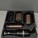 Nycoba Hair Dryer Brush Set, Multifunctional Hot Air Brush for Salon Blowouts, Negative Ion Technology & Quick Drying, Shiny and Less Frizz, Blush Gold