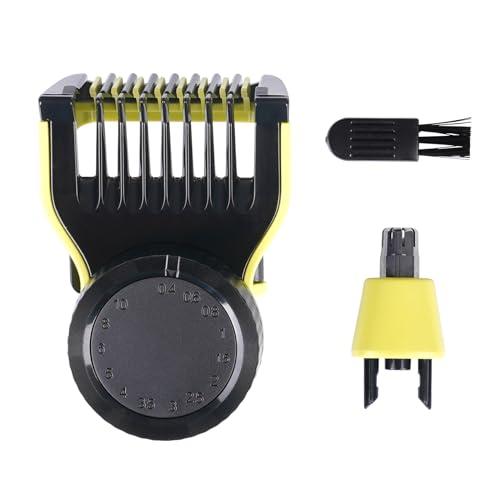 Electric Beard Trimmer Accessory,14-Length Adjustable Guide Comb Guard for One Blade QP2520 QP2530 QP2620 QP2630,Nose Hair Trimmer Replacement Blades Heads for One Blade