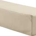 Crosley Furniture Patio Furniture Covers, Waterproof Outdoor Chaise Lounge Cover for Backyard, Tan
