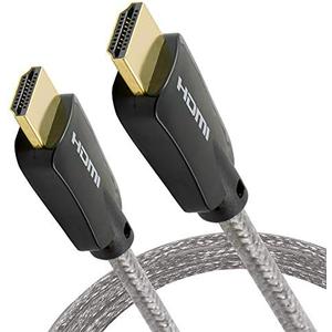 GE 4K HDMI Cable, 10 ft. HDMI 2.0 High Speed 18 Gbps with Ethernet, 4K 60Hz, 1440p 1080p 120Hz, HDR, for HDTV, Streaming, Blu-ray, Gaming, PS4 Pro PS5 Xbox, 33522