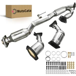Catalytic Converter Direct-Fit Compatible with 2013-2015 Nissan Pathfinder, 2014-2019 Infiniti QX60, 2013 Infiniti JX35 3.5L V6 EPA Compliant Replace OEM 54976 16700 16702
