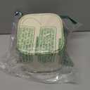 Mini Trash Can with Lid and Brush, Small Desktop Trash Can for Desk, Bathroom, Bedroom, Kitchen, Car, Office flip top Waste Basket Small Garbage can Hidden Bag Cute Compact Garbage Bin(Basic)