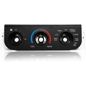 2L3Z19980BA A/C Heater Climate Control Module Air Conditioning Panel Without Switch, Compatible with 1999-2004 Ford F-150 Heritage, 1999 Ford F-250 Super Duty Replace# YL3H19E764A 1L2Z19986AA