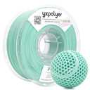 YXPOLYER Flexible PLA Food-Safe 92A Soft PLA 3D Printer Filament 1.75mm 1KG for Printing Dog Chew Toys and Highly Elastic Bouncy Airless Basketball Pet Ball, Mint Green