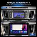 8 Core 4+64G Car Radio for Toyota RAV4 2013-2018 with CarPlay Android Auto