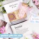 Birthday Gifts for Women, Bestie Gifts for Women Friendship, Unique Friendship Gift for Friend, Bestie, BFF, Soul Sister, 16 Oz Coffee Jar Braclete