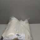 Side Sleeper Pillow  Soft Ergonomic Cervical-Neck-Pillow for Neck Pain Relief, Ice Silk Zipperless Pillowcase, Eco Friendly and Durable Material (White)