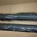 CALPALMY 2-Pack Extendable Poster Tubes Expand from 30.5 to 49 with Shoulder Strap and Handle | Carry Documents, Blueprints, Drawings and Art | Black Portable Durable Round Storage Cases, X-Large
