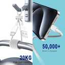 2 x 2 Pack USB A to USB C Woven Cable 60W for iPhone 16E 16 15 Pro Max Car Charger, iPhone 15 Carplay Cable Car Adapter iPad USB C Cord 10th, Air 5th 4th Mini 6th i 15 Pro Plus Charger Charging Cord (3 Feet)