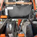 Soft Top Window Storage Bag Fit for Jeep Wrangler Accessories JL JLU JK JKU Sports Sahara Freedom Rubicon 2/4 Door