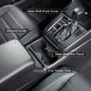 For Honda CRV 2023 2024 2025 2026 LX EX EX-L, Sport Hybrid, Sport Touring Gear Shift Protective Panel, Wood Grain Central Control Unti-scratching Cover for CR-V Luxury Interior Accessory- Wood
