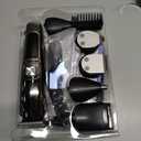 Ufree Beard Trimmer for Men, Waterproof Electric Razor for Nose, Body, Face & Mustache, Cordless Hair Clippers Shavers Grooming Kit, Gifts for Men Husband Father (Silver)