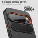 SURITCH for Google Pixel 10 Pro XL Phone Case, Compatible with MagSafe, Protective Cover with Camera Cover & Adjustable Metal Kickstand for Pixel 10 Pro XL 2025 -Black