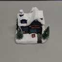 Christmas Village House with RGB Light Toy Store Scene Christmas Decoration