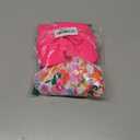 Edelqual Bikini Sets for Women Ruffled Leopard Halter Top Floral High Waisted Tummy Control Crisscross Tie Back Bathing Suit XL, Pink Floral