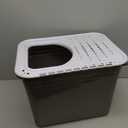 Petmate Enclosed Cat Litter Boxes with Hinged Lid and Wide Top Entry Opening, Cat Litter Box Enclosure with Filter Lid, Made in USA, Scoop not Included