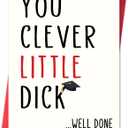 2 x Funny Graduation Card Gifts for him
