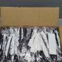 250 Disposable Cutlery Packets - Knife, Fork, Spoon, Napkin, Salt, Pepper Sets | Black & Silver Plastic Sets, Individually Wrapped Cutlery Kits