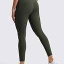 CRZ YOGA Butterlift Workout Leggings Pockets 25" - High Waist Pilates Athletic Gym Womens Yoga Pants Buttery Soft