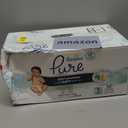 Pampers Pure Baby Diapers, Size 1 (8-14 lbs), 82, Up to 100% Leakproof, Premium Hypoallergenic Soft Diapers