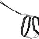 PetSafe 3 in 1 Dog Harness - No Pull Solution for Dogs - Reflective Dog Harness - Front D-Ring Clip Helps Stop Pulling - Comfortable Padded Straps - Top Handle Enhances Control - Black - Extra Small