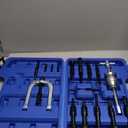 Orion Motor Tech Blind Hole Collet Bearing Race and Seal Puller Extractor Kit, Slide Hammer Pilot Insert Inner Bearing Removal Tool Set, 16 Pieces (blue)