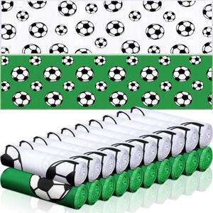 24 Pcs Sports Cooling Towels Baseball Basketball Softball 40 x 12 Inch Breathable Soccer Football Volleyball Microfiber Ice Towel Fast Drying for Sport Party Favors Team Gift(White,Soccer)