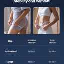 3D Hip Ice Pack Wrap After Surgery with 2-Layer Cooling Gel, Ice Pack for Hip Replacement Surgery with Evenly 45-Min Cold Therapy for Sciatica, Fracture, Cold Compress Hip Brace Physical Recovery