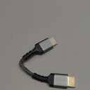 Highwings 4K Short HDMI Cable 0.5FT/0.15m - 4K@60Hz HDR Braided HDMI Cord, 18Gbps High Speed with Ethernet/ARC, 3D, HDCP 2.2, ARC, Compatible for PS-5/4/3/4K HDTV/Monitor/Projector/Streaming Media (Grey)