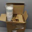 Qilery 300 Pcs Christmas Paper Coffee Cups with Lids and Sleeves Festive Christmas Disposable Hot Cups for Cocoa Chocolate Beverages Decorative Holiday Party Paper Cup(Santa,16 oz)