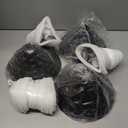 HCIPJQY Yellow Lighting Fixture for Homes Cone Hammered Metal Pendant Hanging Lamp Modern Hardwired Ceiling Chandelier Restaurant Shop Bar Hallway Balcony Pendant Light Fixtures, Pack of 3