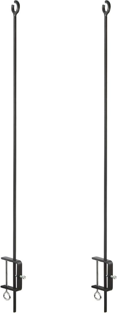 Railing Pole for String Lights, 45×32 inch