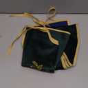 Green Christmas Tree Skirt Velvet 30 inchEmbroidered Vintage Dark Green Tree Skirt, Elegant Fur Plush Xmas Tree Skirts for Merry Christmas Party Xmas Tree Decorations