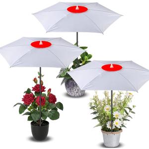3 Pack Plant Umbrellas for Outdoor Plants, 27 inch, 90% Sunlight-Blocking Garden Umbrella Shade for Potted Plants and Garden Beds, Garden Plant Sunshade Cloth for flower, Sun Shade for Plants