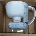 Brita Large Water Filter Pitcher for Tap and Drinking Water, Includes 1 Standard Filter, BPA-Free, Lasts Two Months, 10-Cup Capacity, Bright White