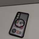 TOCOL for Samsung Galaxy S25 Case, Upgraded Full Camera Protection, Compatible with Magsafe, Drop Protection Slim Magnetic Matte Back Cover for Galaxy S25 6.2-Inch (Black)